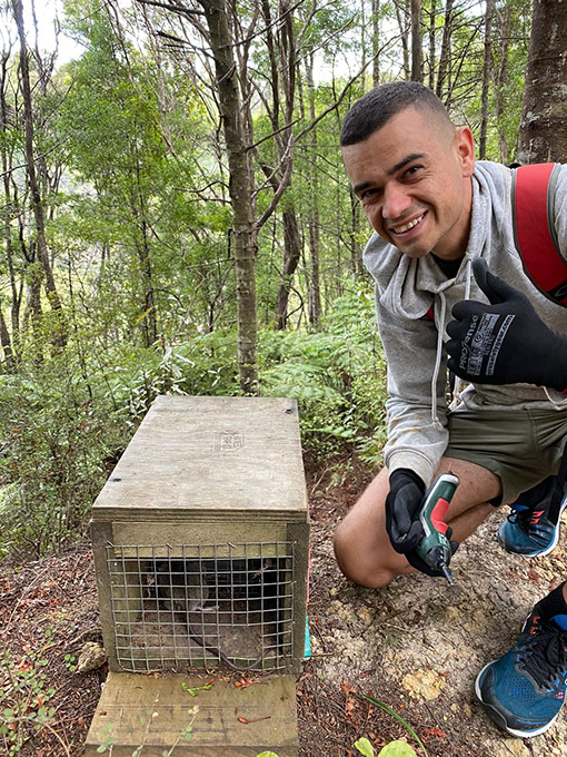 Trapping Volunteer