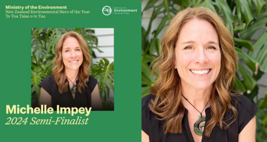 Michelle Impey in the running to become Environmental Hero of the Year 2024