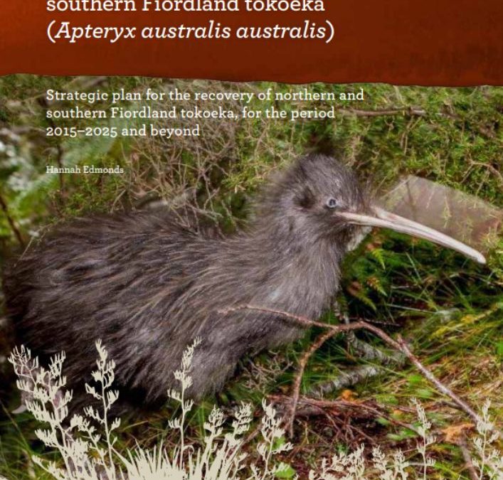 Taxon plan for northern and southern Fiordland tokoeka (Apteryx australis australis)
