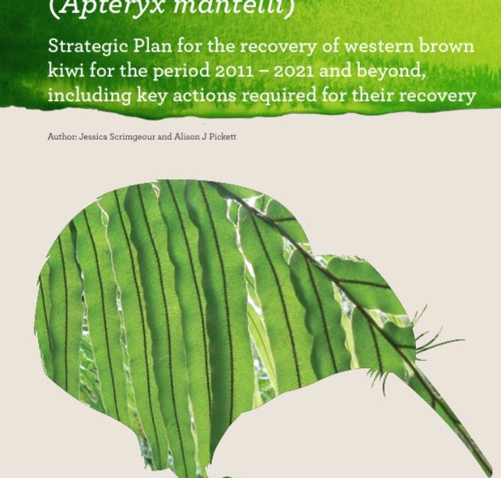 Taxon Plan for Western Brown Kiwi (Apteryx mantelli)
